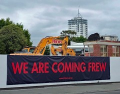 Alongside signs of reconstruction