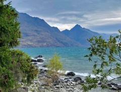Storm rolling in over Lake Wakatipu