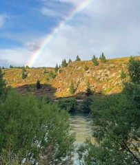 Final rainbow over Alex