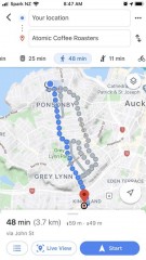 First things first, finding our way to a coffee roaster for flat whites