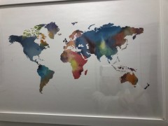 NZ looks so small in this map in our Airbnb, but we're already sure we need more than 6 months to explore it