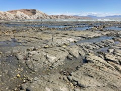 New landscape thanks to the earthquake