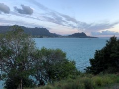 Sunset from the deck