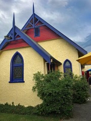 Just going to church...